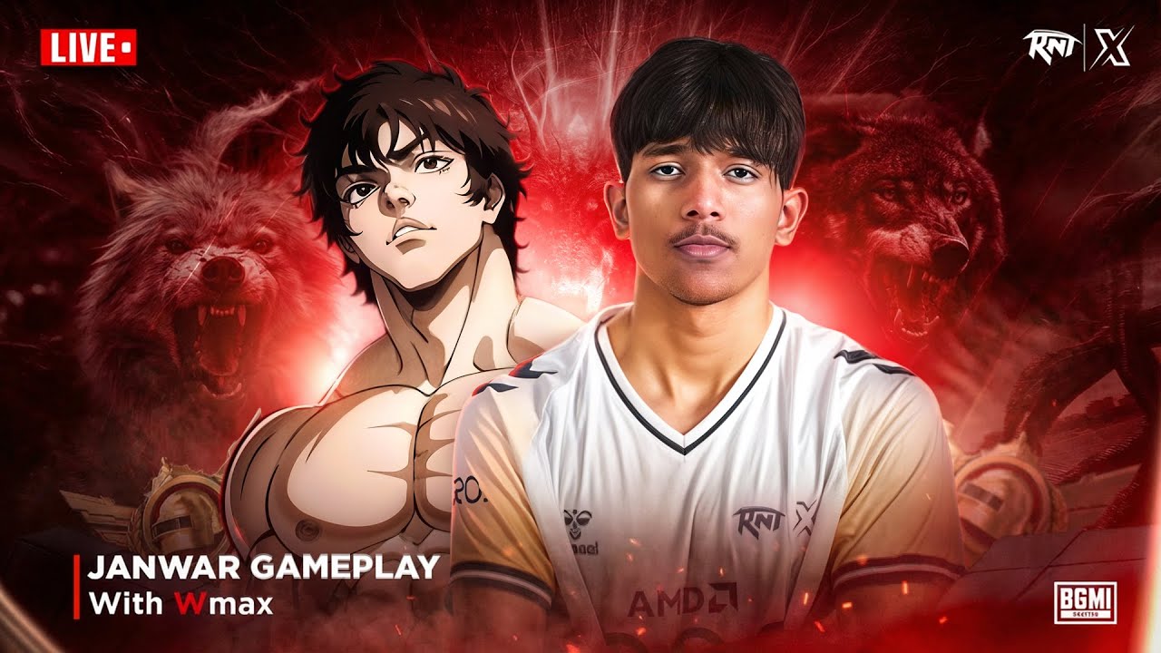 JANWAR GAMEPLAY WITH WMAX | 777 WMAX IS LIVE BGMI