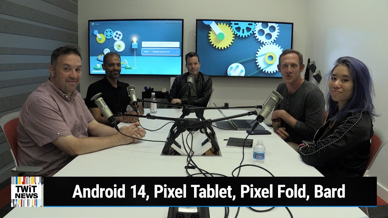 Talkin' Android With Google At IO 2023 - Android 14, generative AI, Pixel Tablet, Pixel Fold, Bard