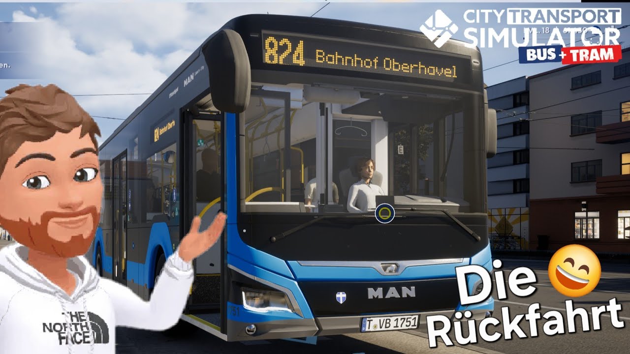Die Rücktour der 824 zum Bahnhof Oberhavel - CTS-BUS | Oktober 2025