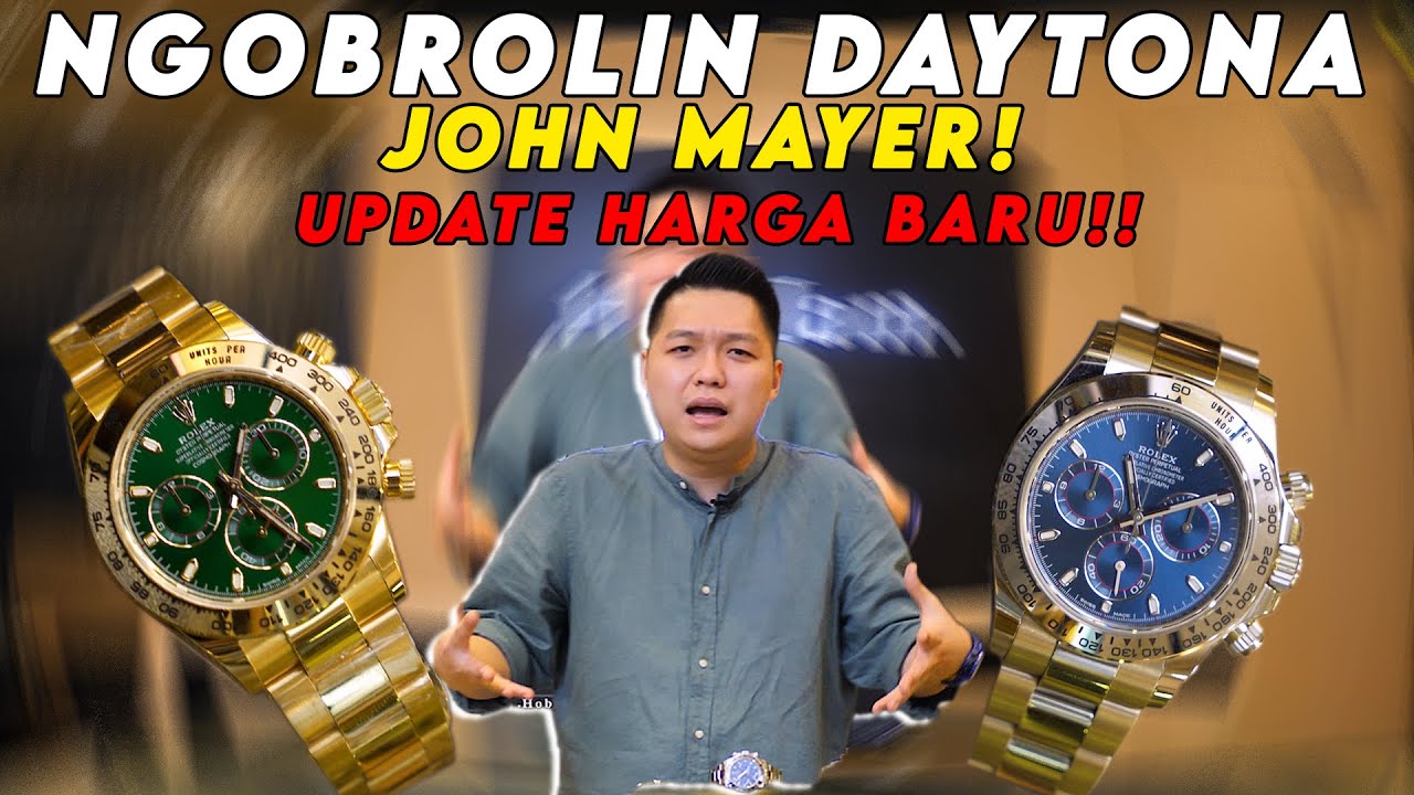 JOHN MAYER BIKIN DAYTONA INI NAIK SAMPAI HAMPIR 2M‼️