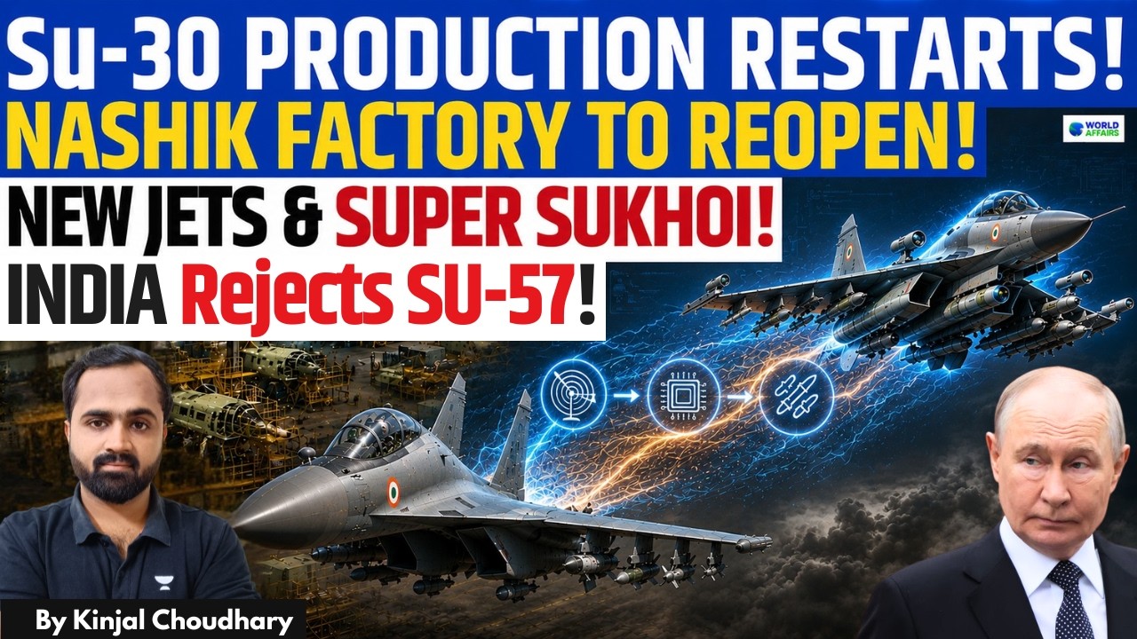 India Revives Su-30! Picks Super Sukhoi With GaN Virupaksha AESA Radar Over Russia&rsquo;s Su-57! Kinjal