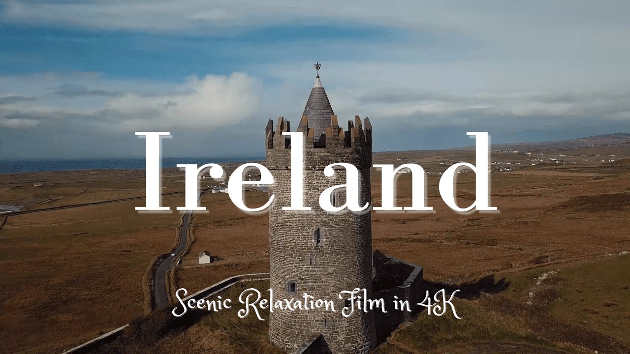 Ireland 4K - Scenic Relaxation Film: Immerse Yourself in the Beauty of the Emerald Isle