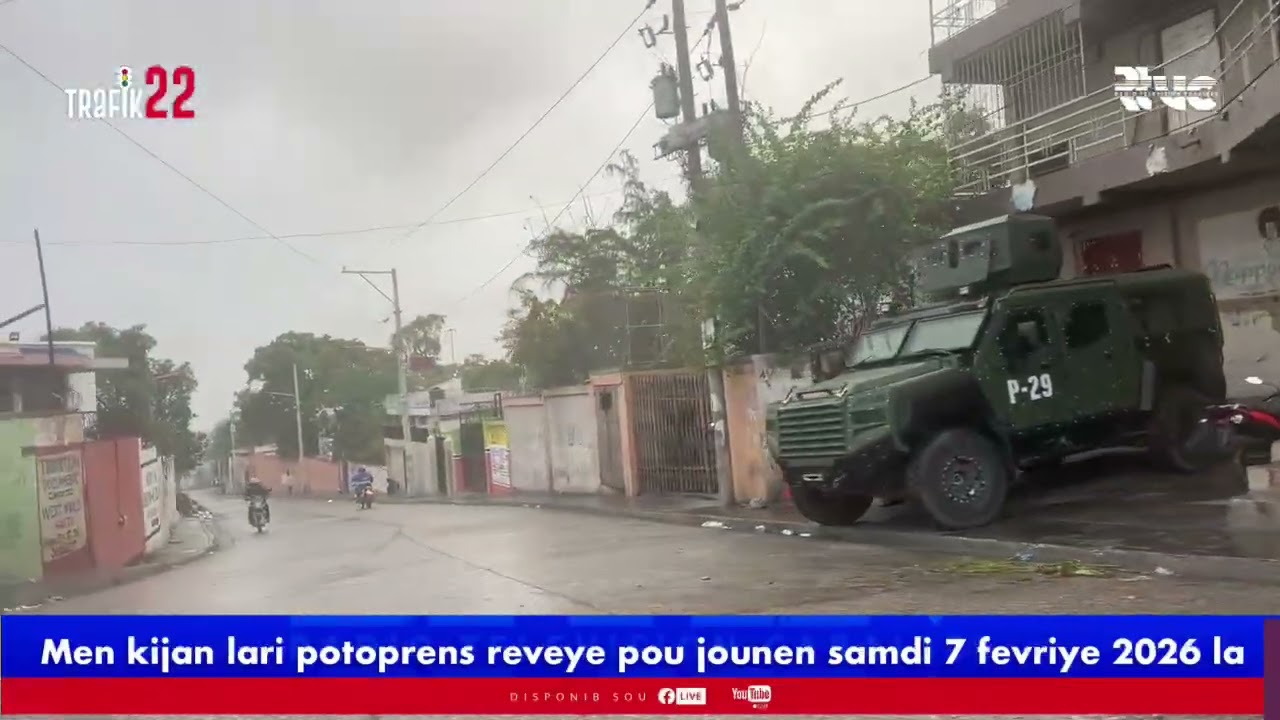 Men kijan lari potoprens reveye pou jounen samdi 7 fevriye 2026 la