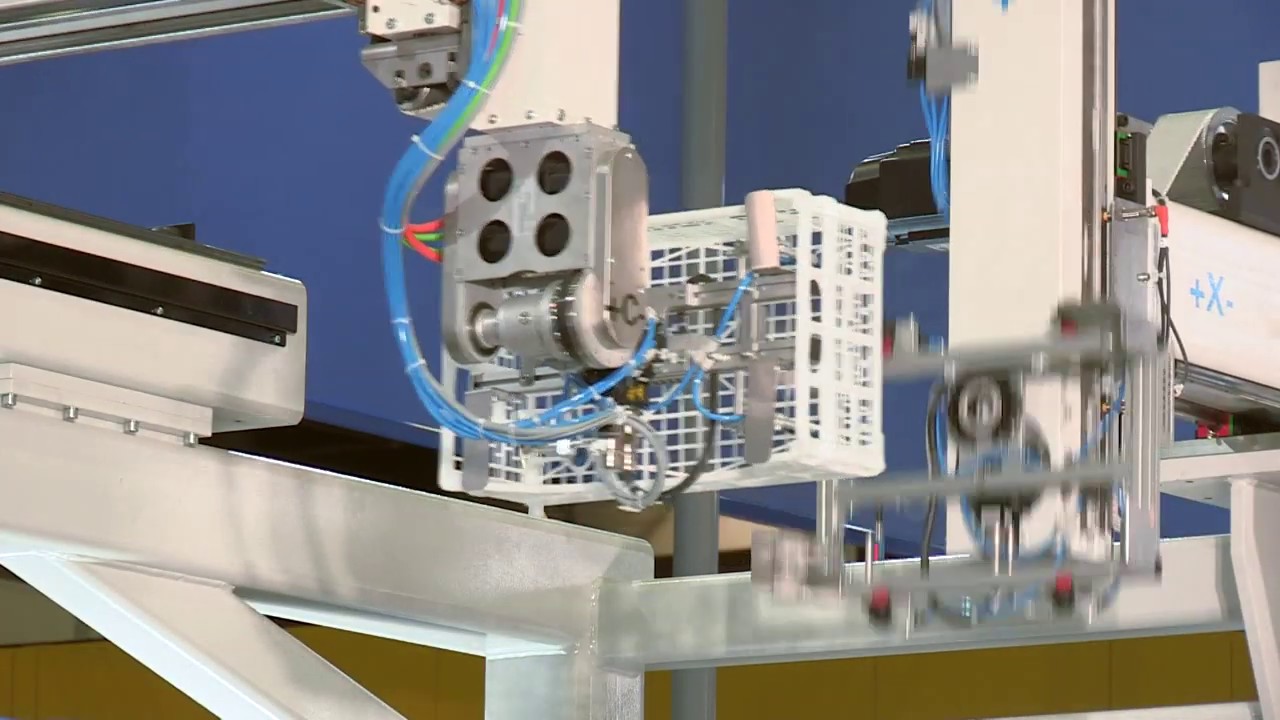 Fully automatic quick mold change on a GX with an LRX automation under 5 minutes