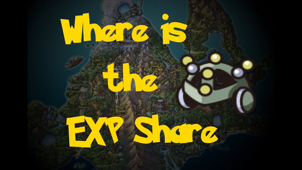 Where Is: The EXP Share (Pokemon Diamond/Pearl/Platinum)