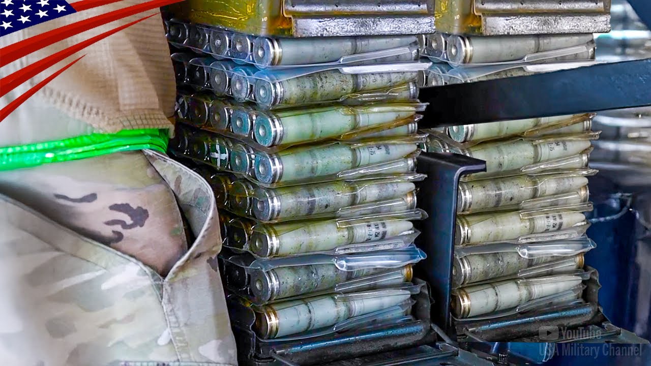 Massive 20mm Ammo Loading into Fighter Jets – Universal Ammunition Loader (UALS)