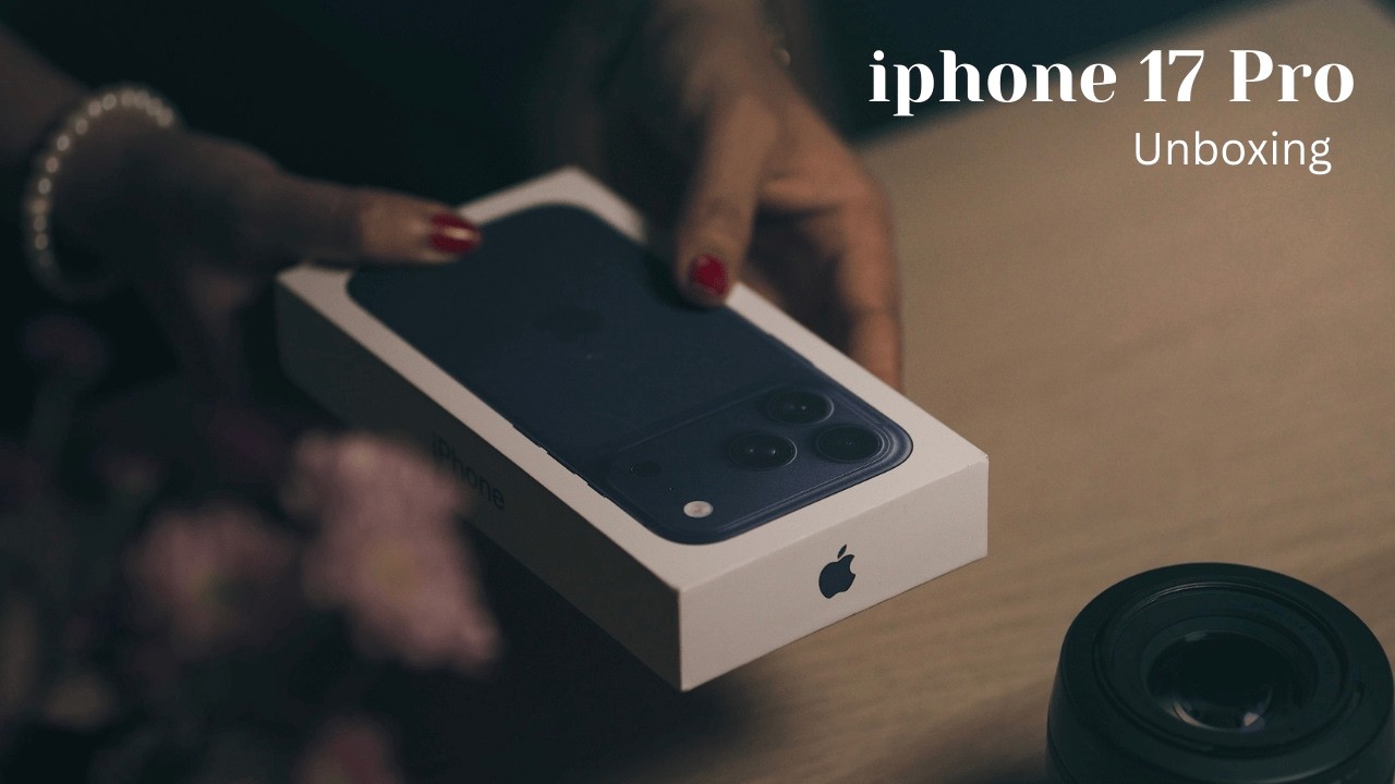 DeepBlue Iphone 17pro | ASMR Unboxing