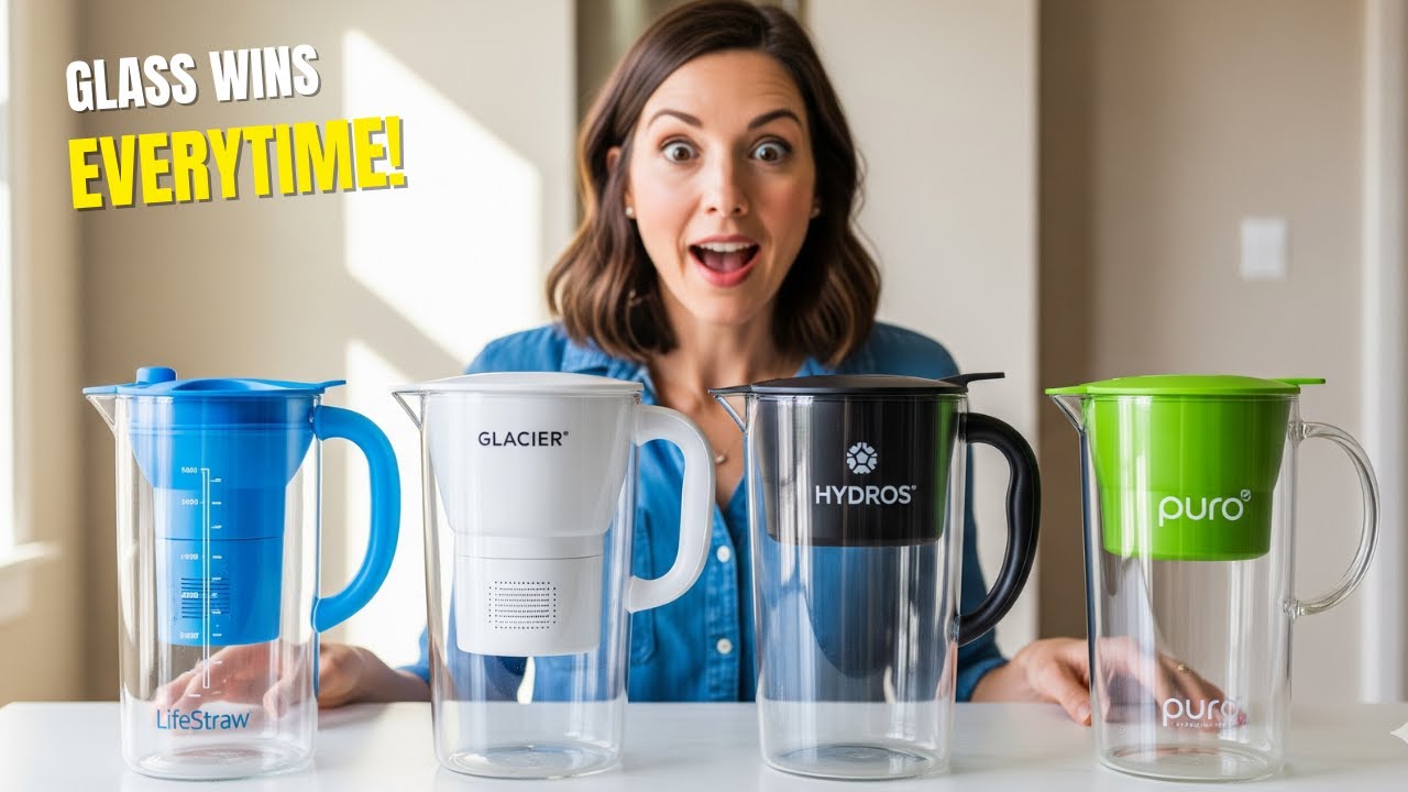 5 Best Glass Water Filter Pitchers 2025! Upgrade Your Hydration!