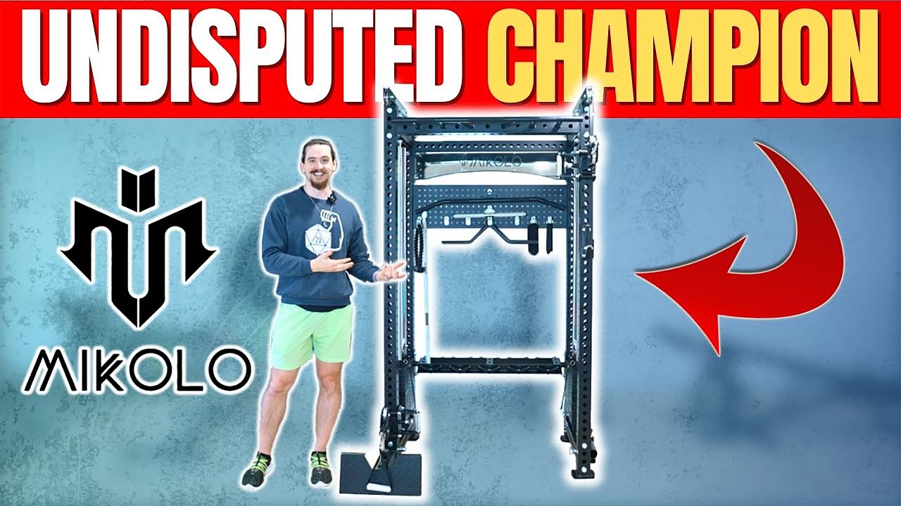 BEST Budget Rack and Cable Combo for Small Home Gyms | Mikolo Anubis Review