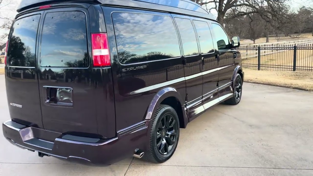2024 Chevy express3/4 ton, 6.6 8speed,  explorers High roof conversion, Limited SE for sale! 