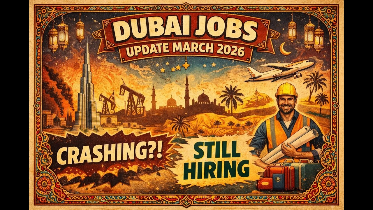 Dubai Job Market Shock 2026 😱 | Dubai Industries Crashing & Jobs Still Available