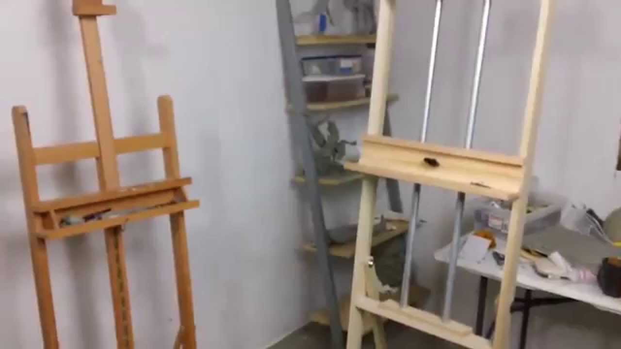 Build your own art easel with pdf plans . . . art-resource-build