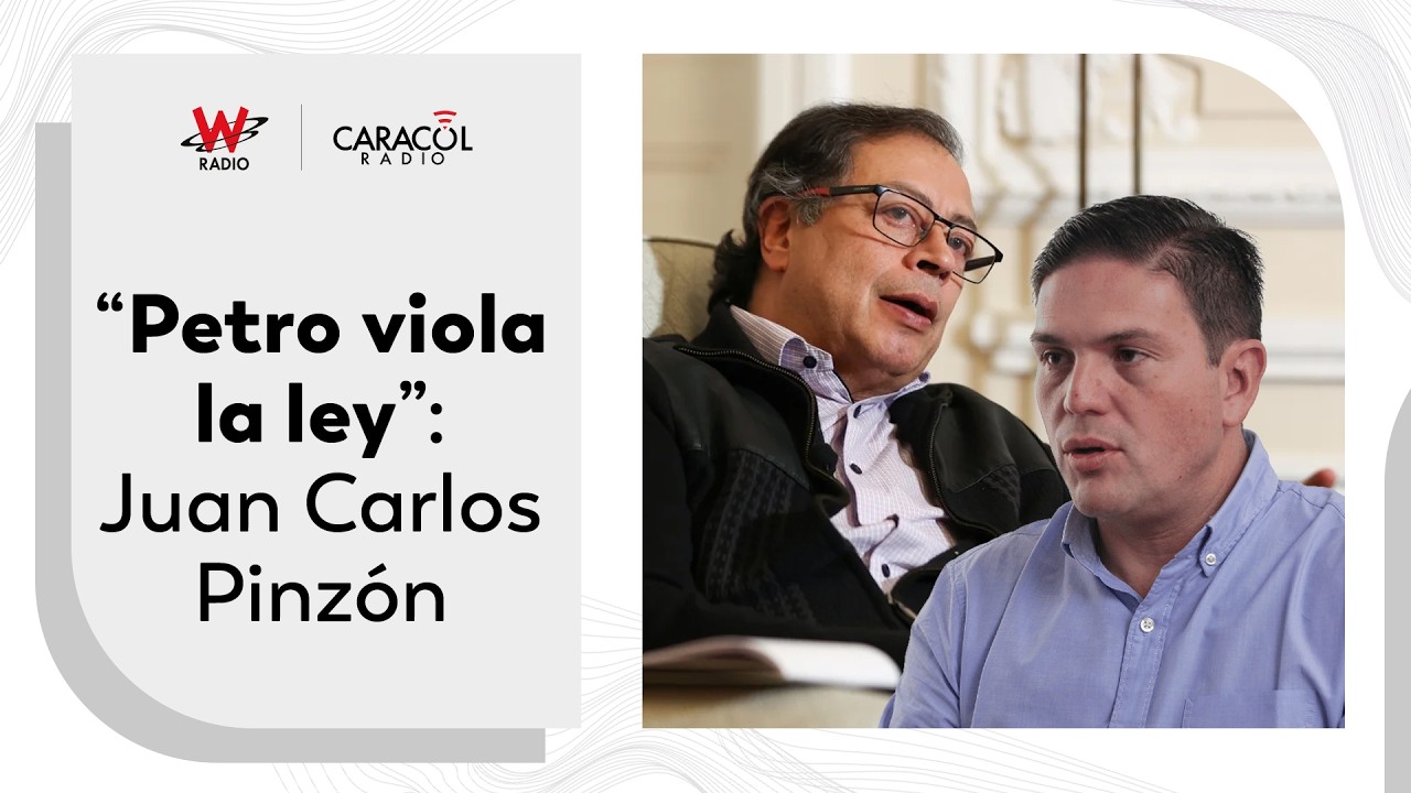 Juan Carlos Pinzón defiende la gran consulta y lanza duras críticas a Petro