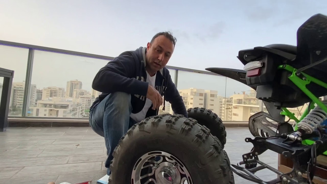 איך נועלים דיפרנציאל בטרקטורון חשמלי (טייגר 2)