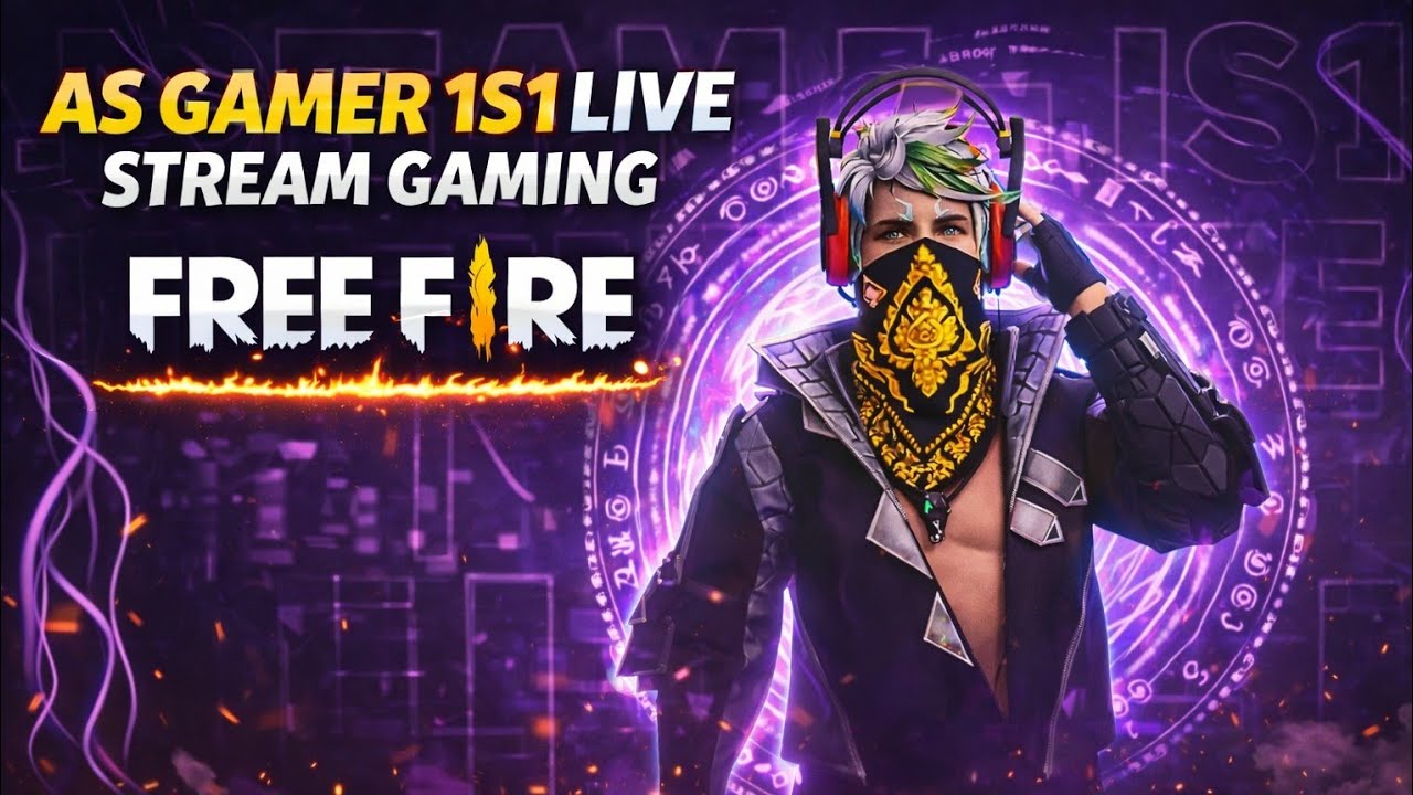 AS GAMER.1S1   Live stream gaming free fire