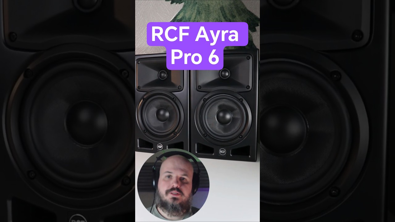 🔊 Отзыв о студийных мониторных колонках RCF Ayra Pro 6