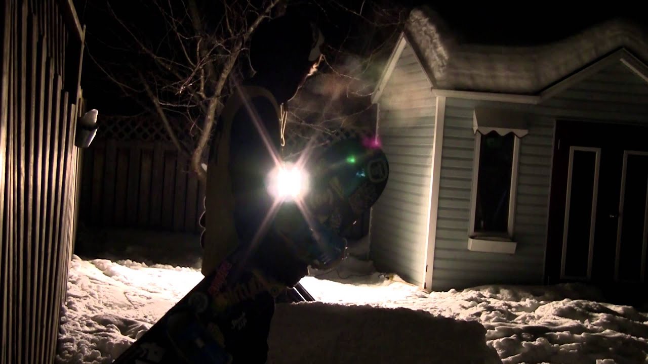 Warming up for the streets; backyard session.