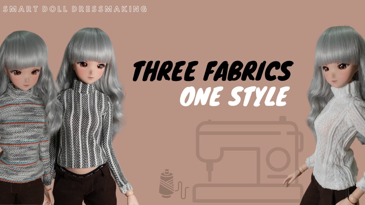 Sewing Knitwear for my Smart Doll