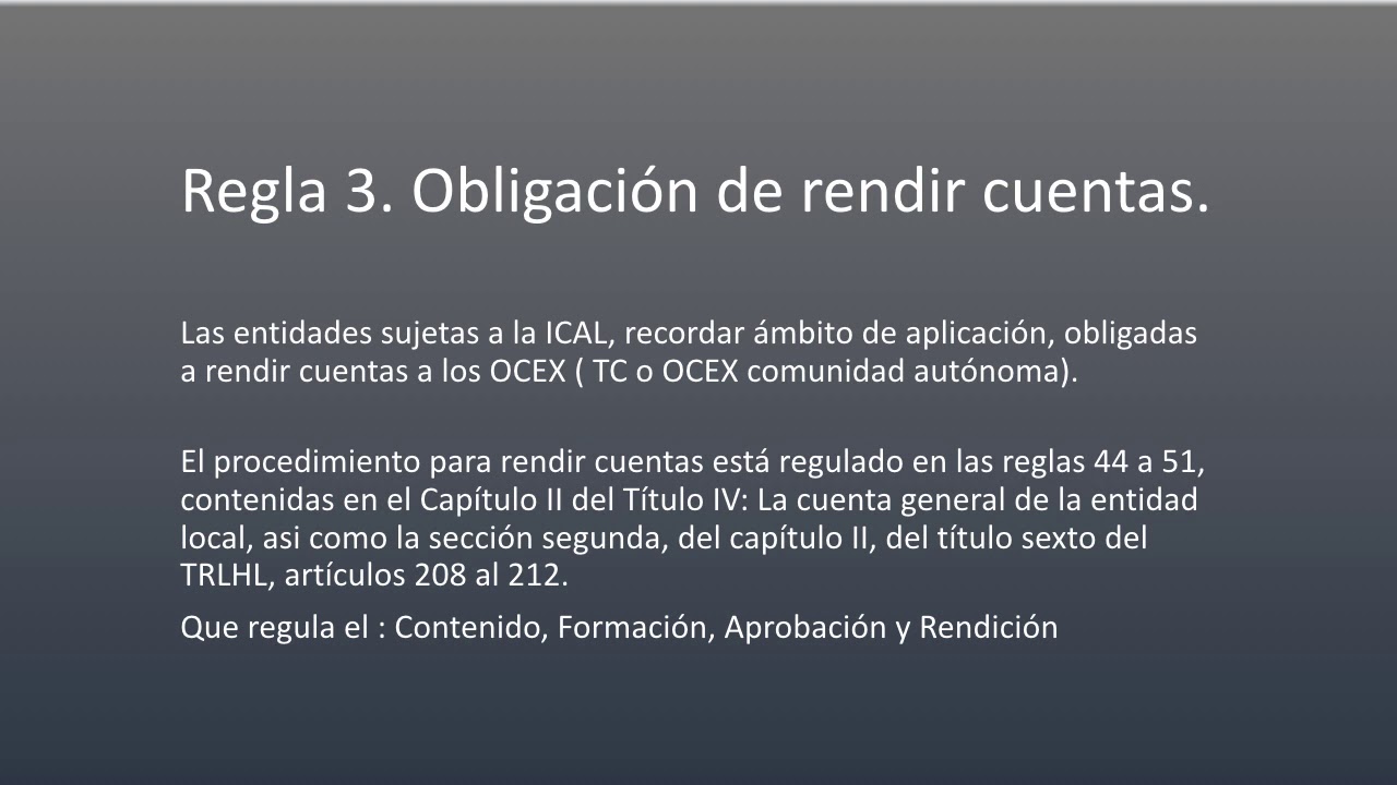 1.- Principios generales del modelo normal de contabilidad local : Orden HAP 1781/2013