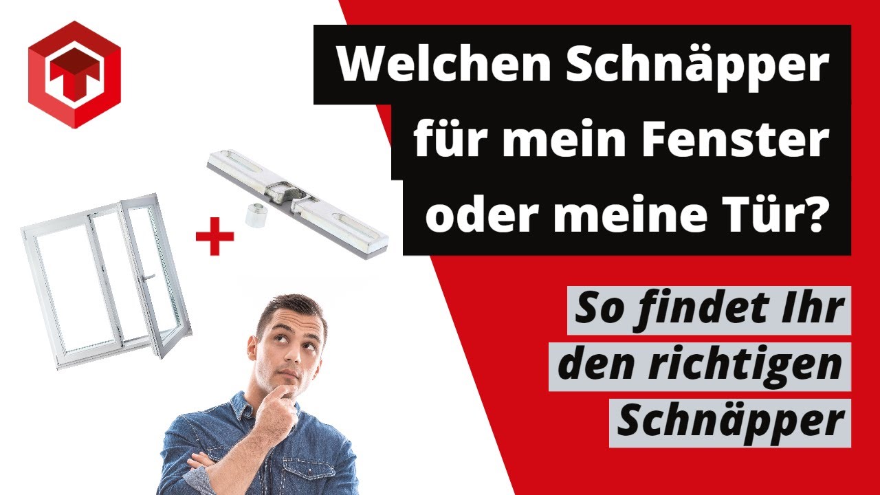 SCHNÄPPER MONTAGE | EINBAU für Fenster und Balkontür | Winkhaus Beispiel #ToniTec