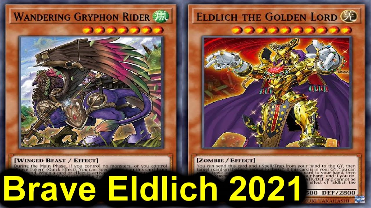【YGOPRO】ELDLICH BRAVE TOKEN DECK 2021