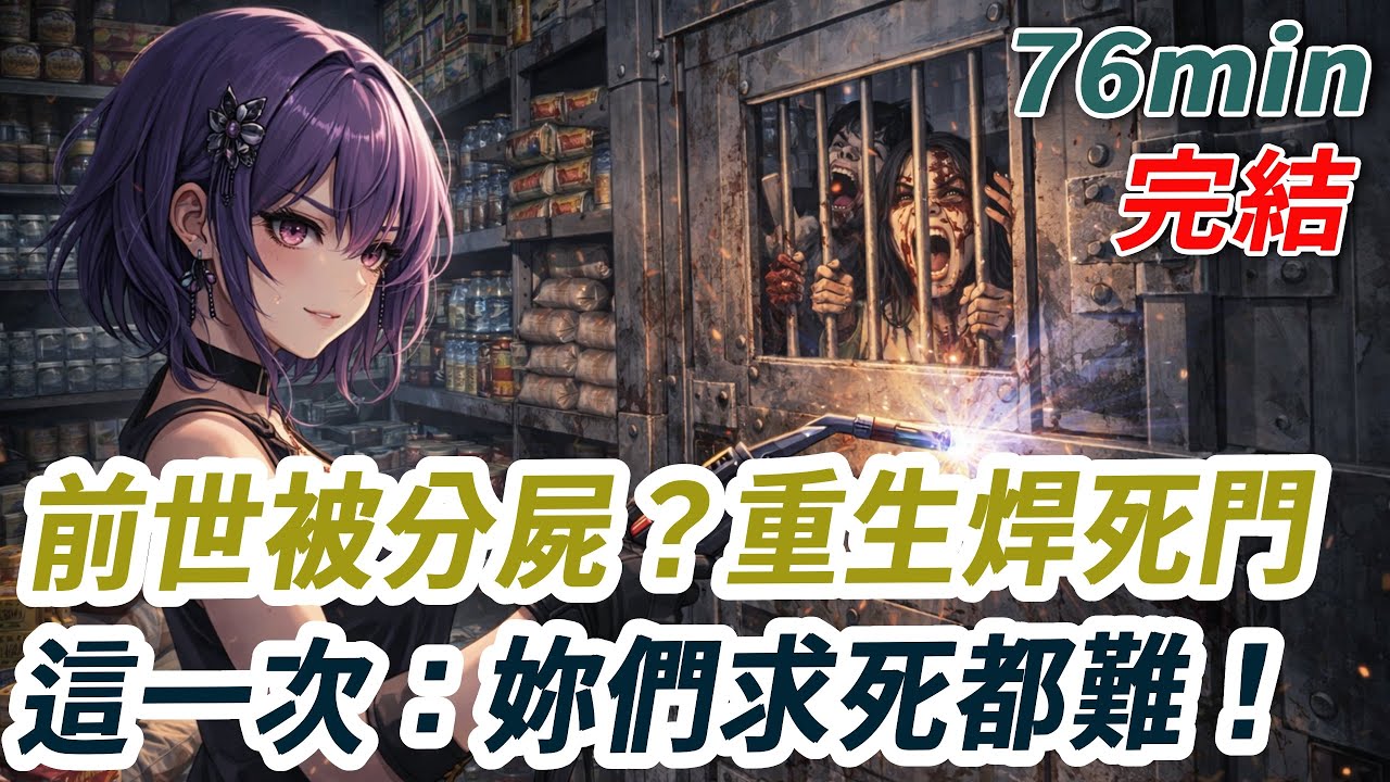喪屍末日降臨：前世我好心開門救鄰居，卻被全樓分屍！重生歸來我覺醒空間狂囤萬億物資，反手焊死房門：這一次，妳們求死都難