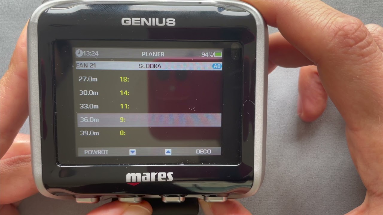Mares GENIUS - instrukcja obsługi