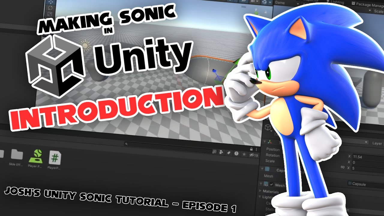 How to Make a Sonic Game in Unity | Part 1: Introduction