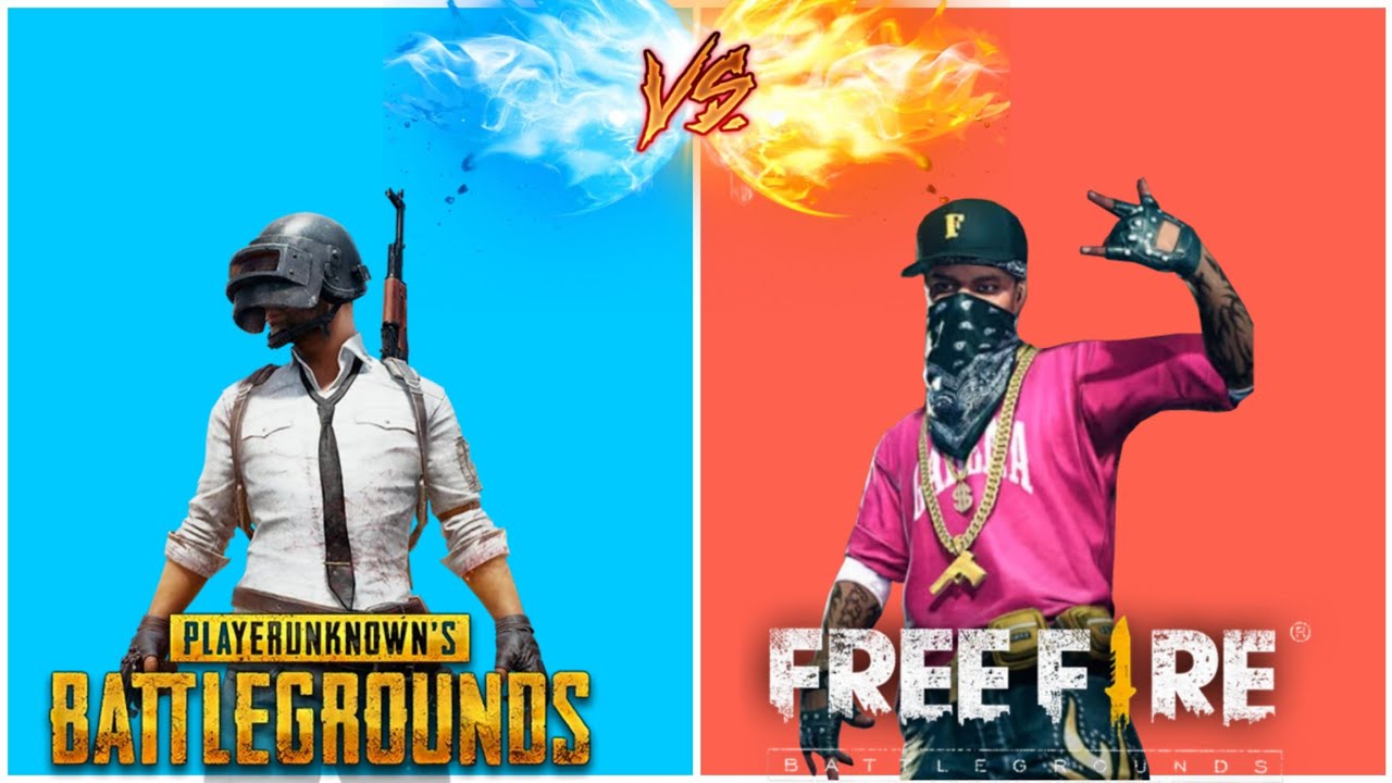 Free Fire vs Pubg - Details and Physics Comparison