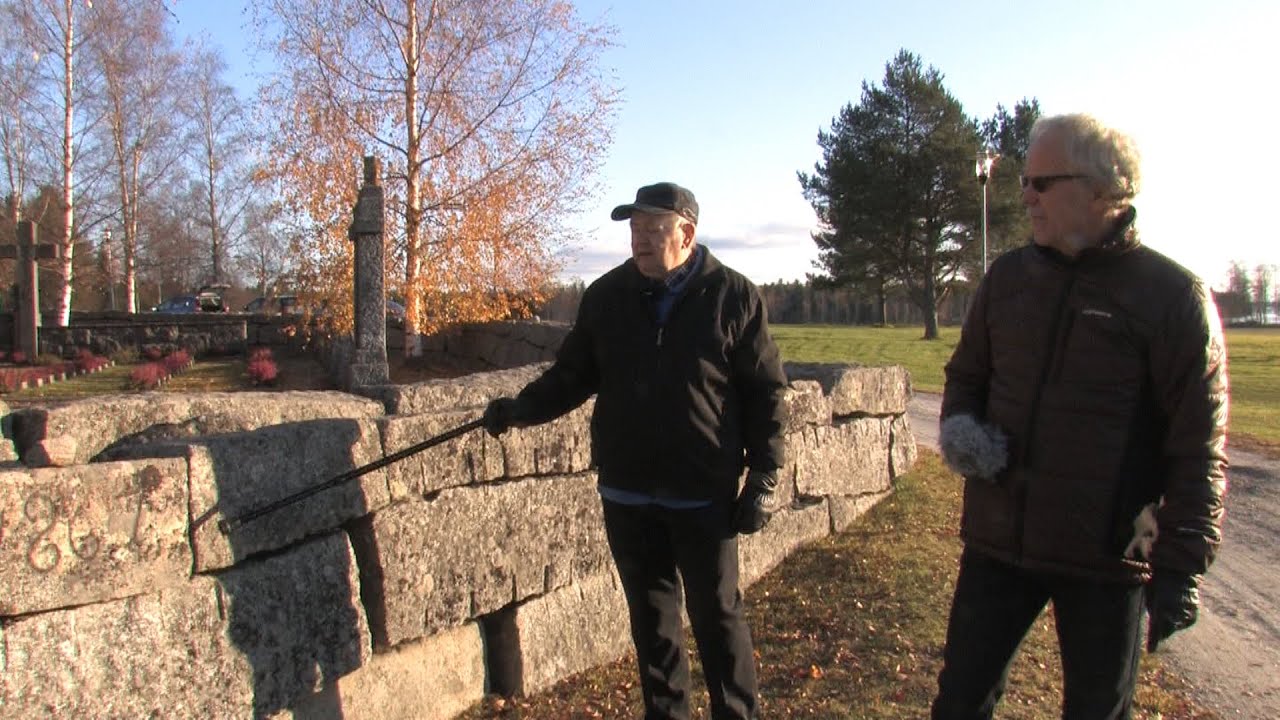 Kyrkmuren vid Larsmo kyrka / Larsmo När-TV 2014