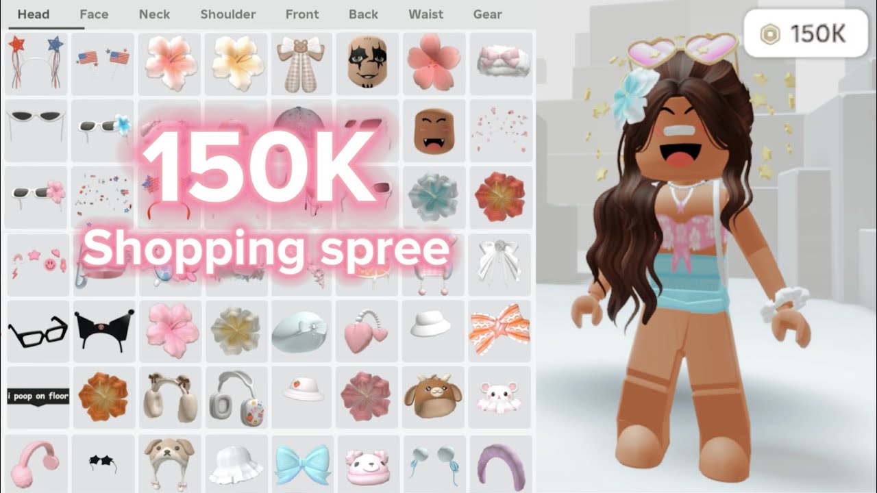 150K ROBUX SHOPPING SPREE 😱🛍️💸