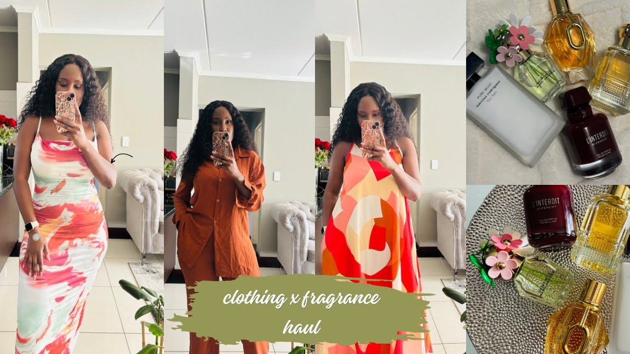 Vlog | Clothing x Updated Fragrance Haul | South African Youtuber