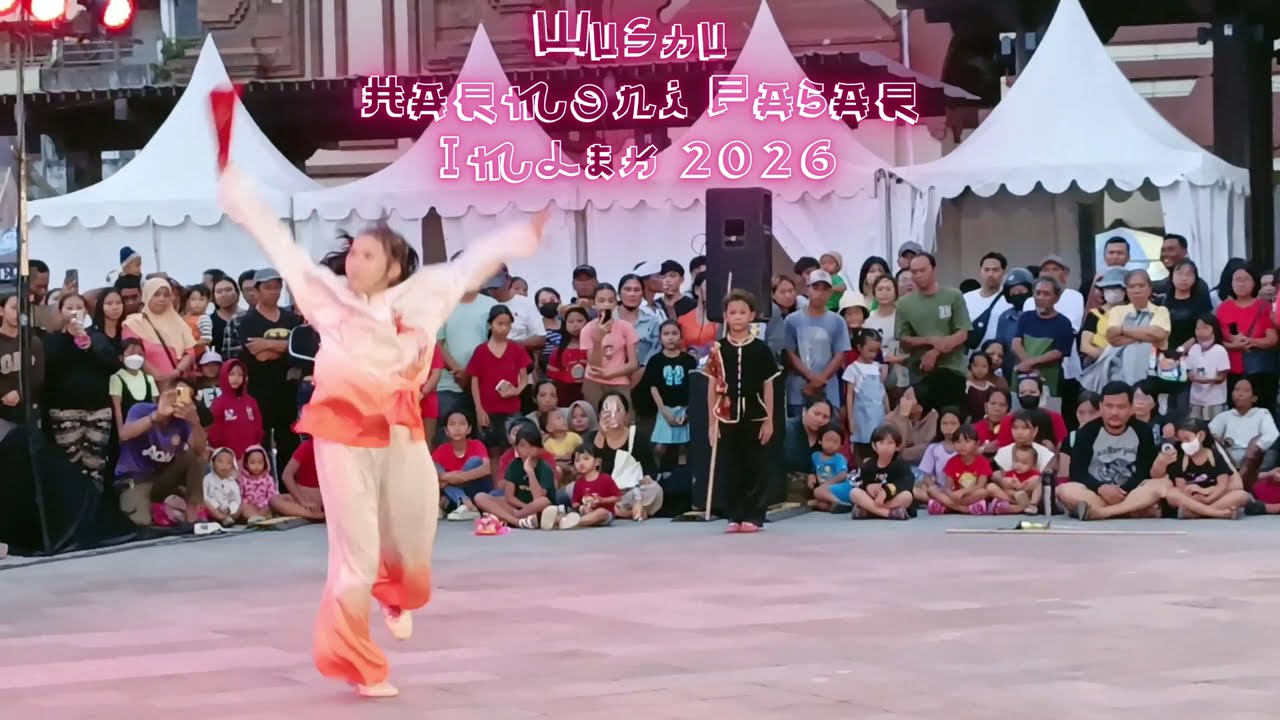 WuShu Harmoni Pasar #imlek #2026 #denpasarviralterkini #travel #harmony