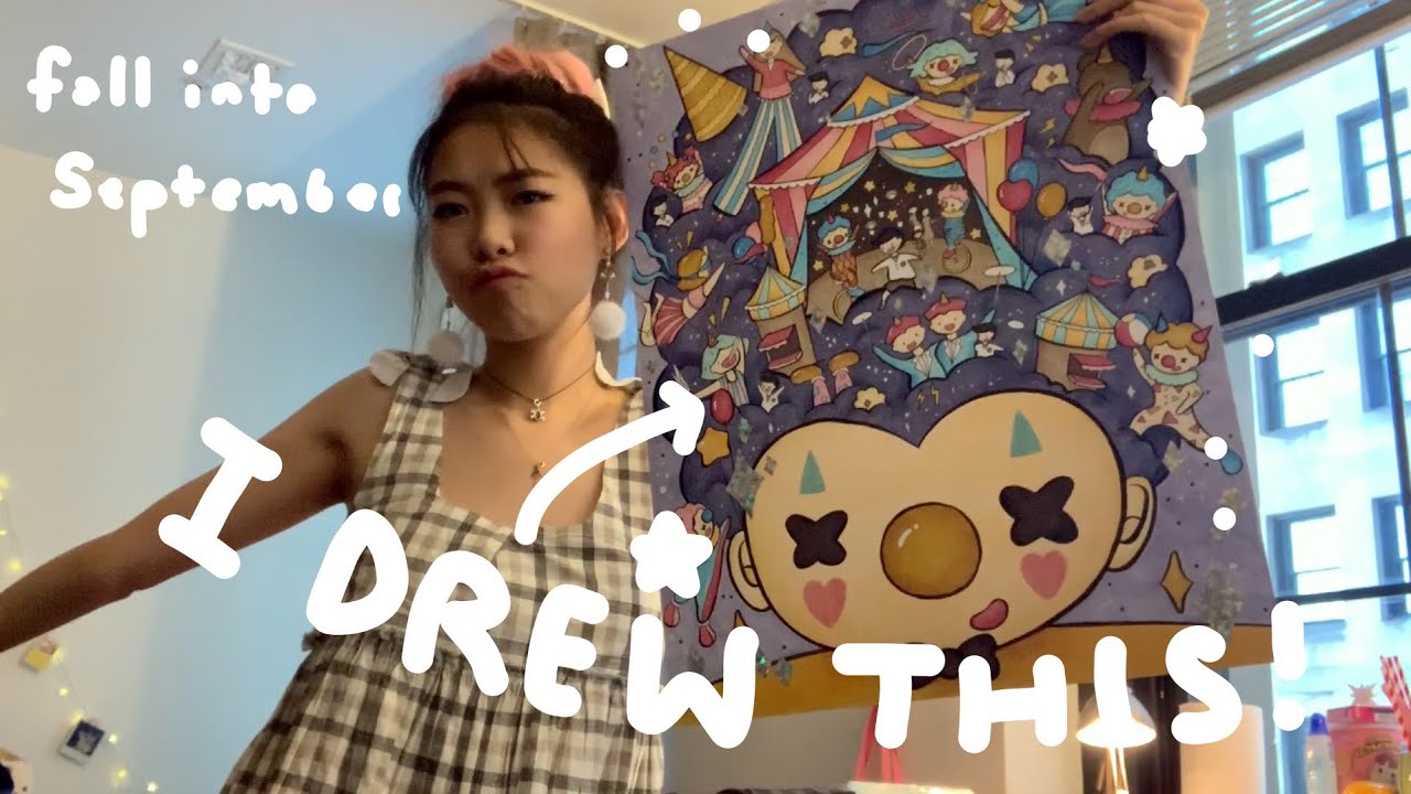🍁 Fall Into September 🍁 RISD Art Vlog | Tiffany Weng