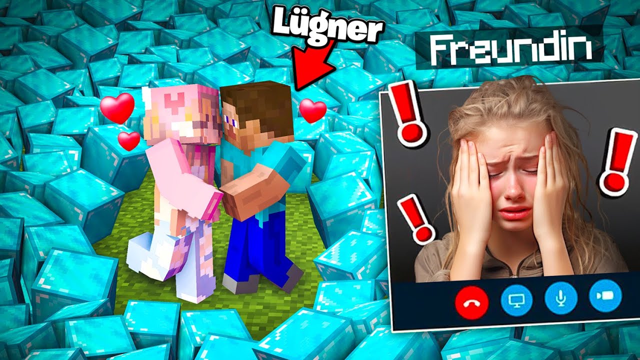 Er GEHT FREMD wegen Minecraft DIAMANTEN...