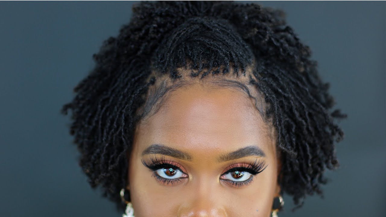 I only use WATER on my Locs | 12 month Microlocs Update | KendraKenshay