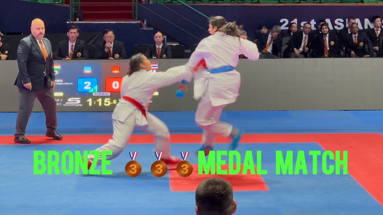  ** Bhuvaneshwari jadahav 🇮🇳vs. Sonthong yanisha 🇹🇭**  female -68kg **senior AKF Uzbekistan 2025* 