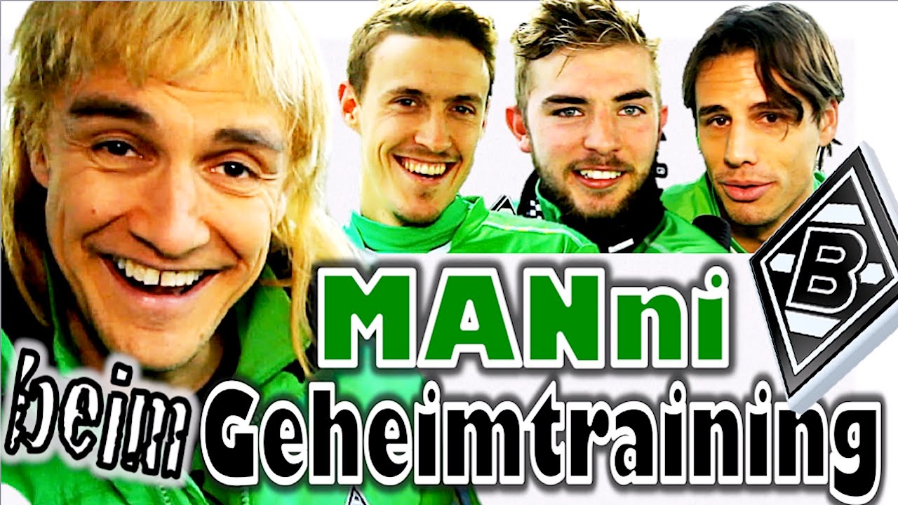 MANni beim Geheimtraining in Mönchengladbach