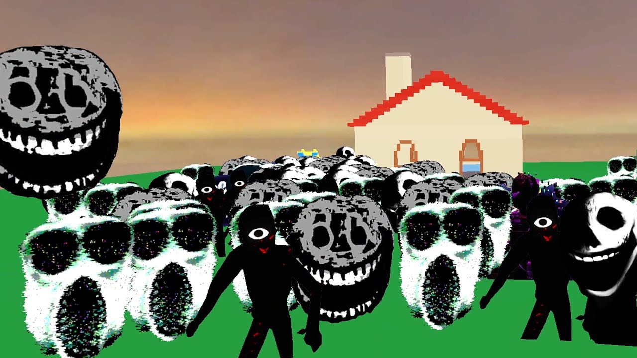 i spawned ROBLOX Doors Nextbots..