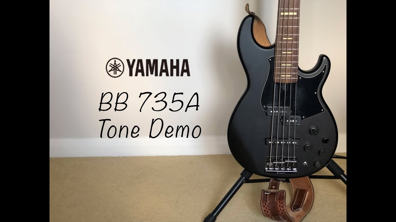 Демонстрация тембра Yamaha BB735A/734A | Fingerstyle | Slap | Pickstyle