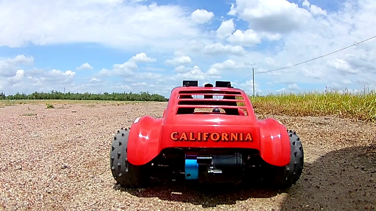 Tamiya Holiday buggy red version with 3K KV brushless motor