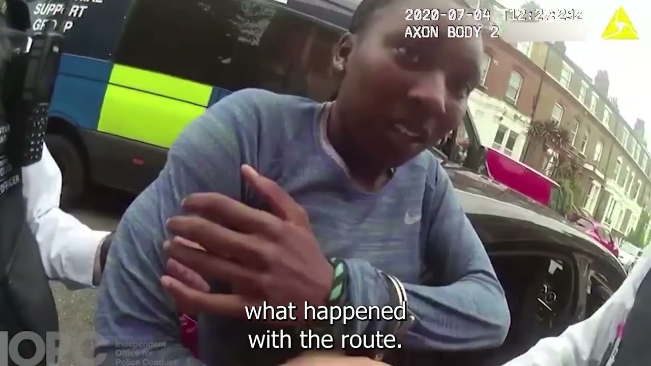 Police body camera footage of Bianca Williams stop-and-search