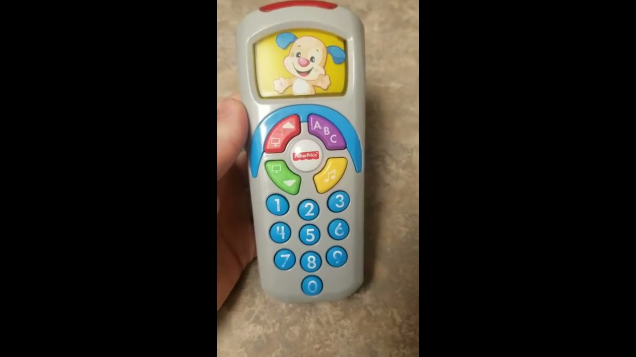 Fisher price laugh and play remote control review