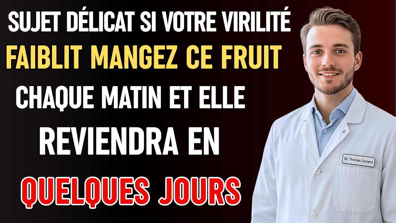 Hommes de Plus de 60 Ans : 3 Fruits Essentiels pour Retrouver Énergie, Performance et Vitalité