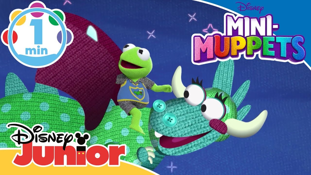 Mini-Muppets | Musik: Ikke farlig ⭐️- Disney Junior Danmark