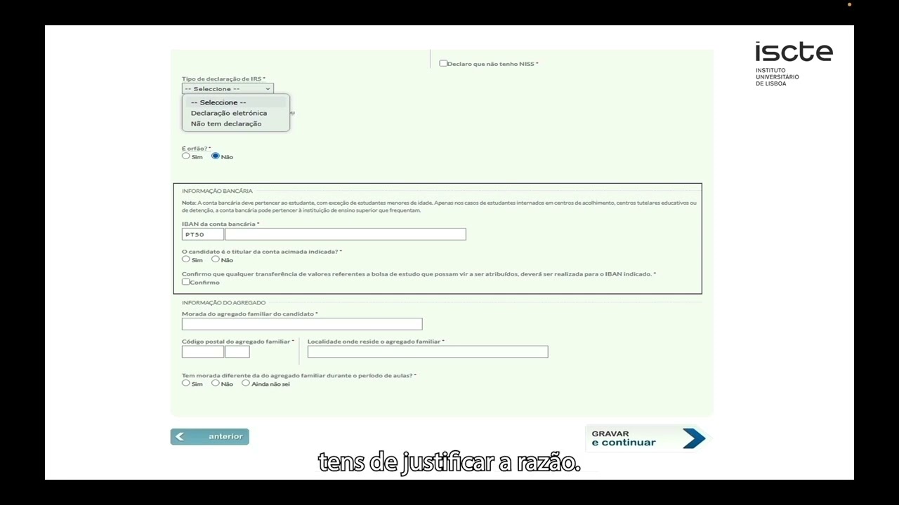 Passo a Passo para a Candidatura à Bolsa de Estudo da DGES