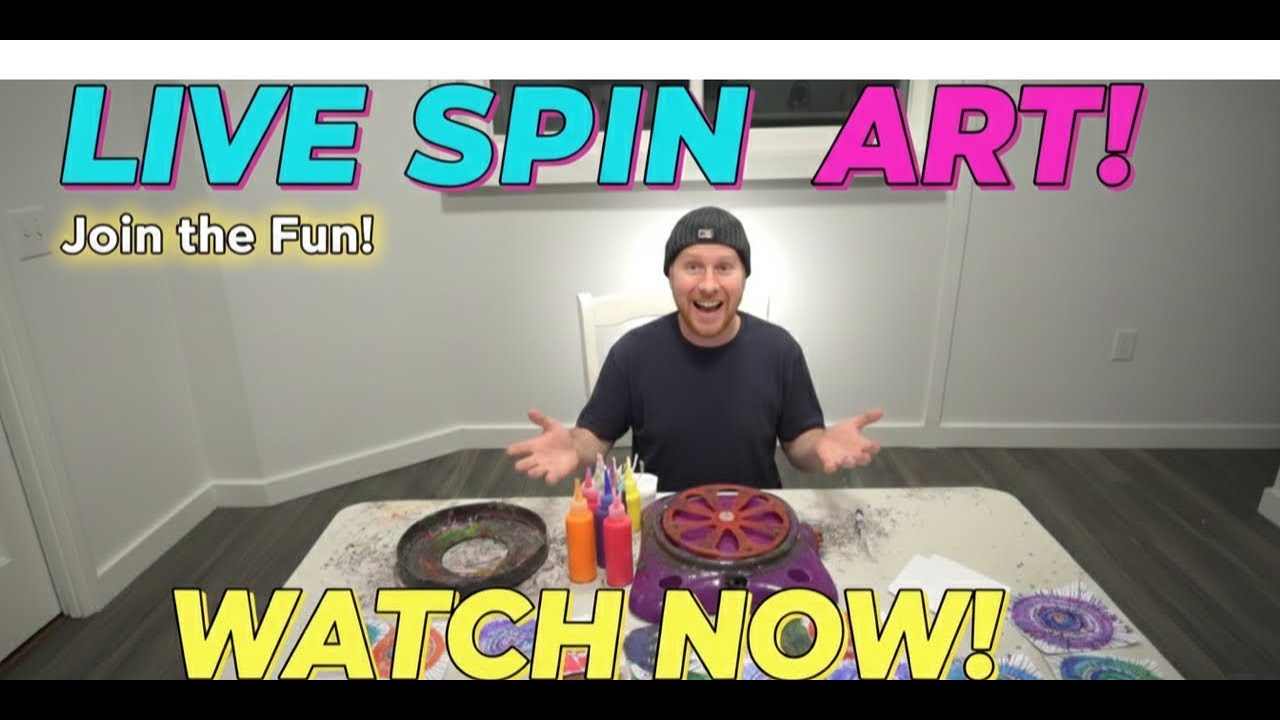 Spin Art For Fans 🍥 