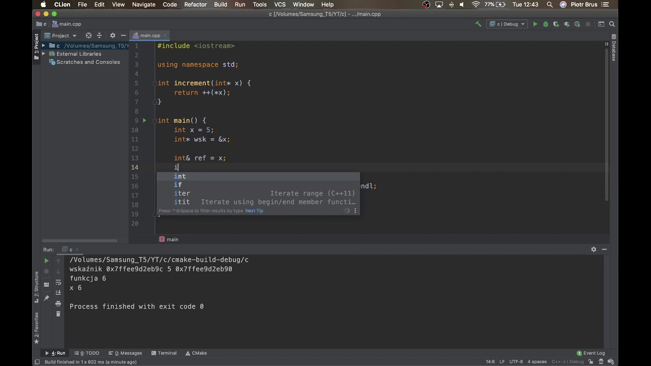 C++: wskaźniki i referencje