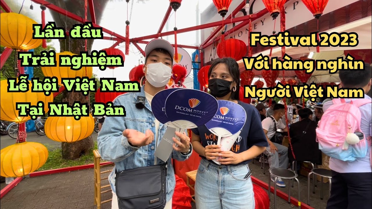 416 | Lễ Hội Việt Nam Tại Tokyo - Nhật Bản Cùng Hàng Nghìn Người Việt Tham Dự | Đức Thư Vlogs