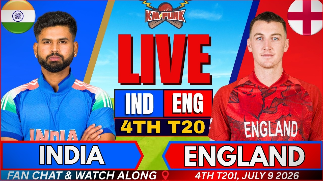 LIVE: IND vs ENG, 4th T20 | INDIA vs ENGLAND T20 , Live Cricket match today | Live score, Fan Chat